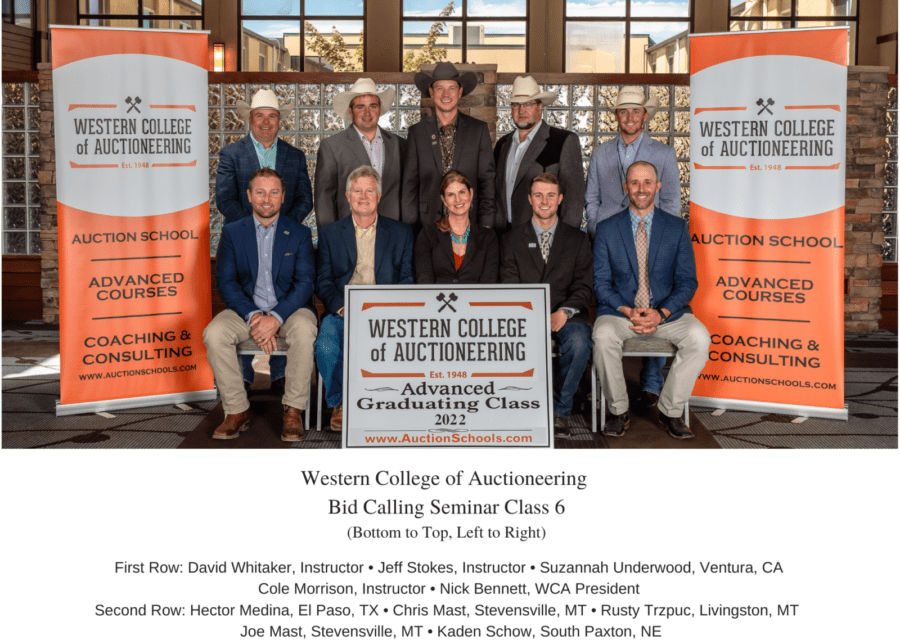 June 2022 WCA Bid Calling Seminar