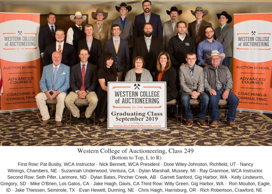 WCA Graduates Class 249